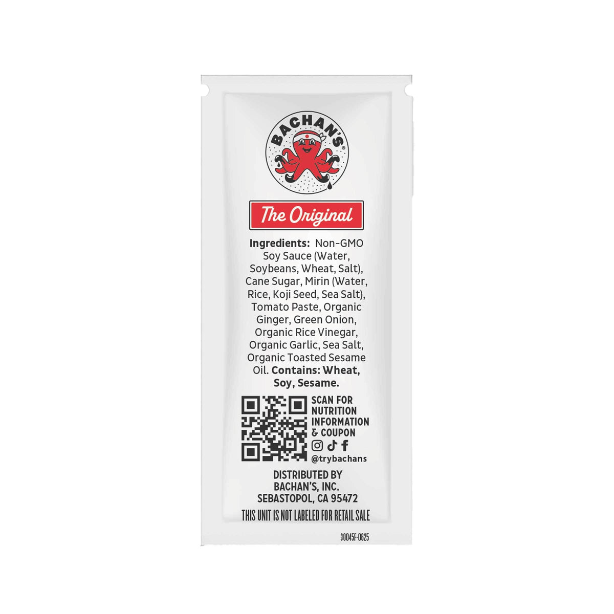The Original Japanese BBQ Sauce, .35oz X9